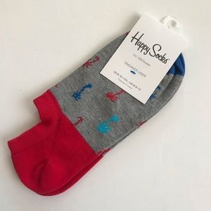 Brand New Happy Socks Palm Tree Ankle Socks